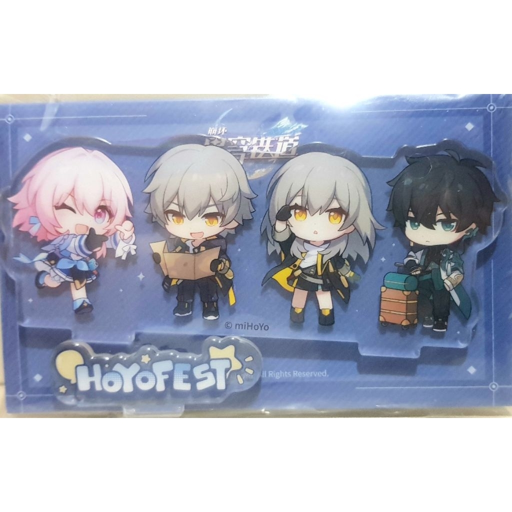 Standee Acrylic HSR Hoyofest Honkai Star Rail