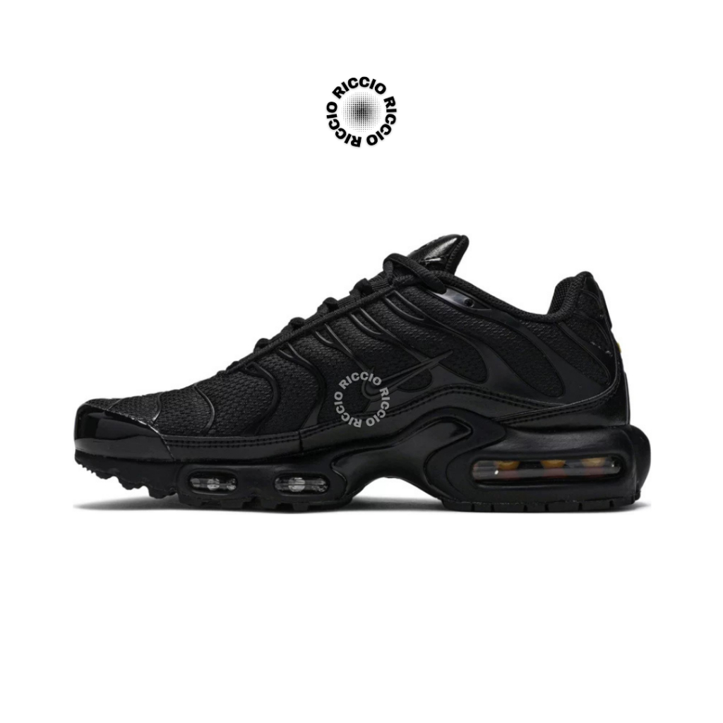 Sepatu Air Max - Air Max Plus Triple Black Noir Original