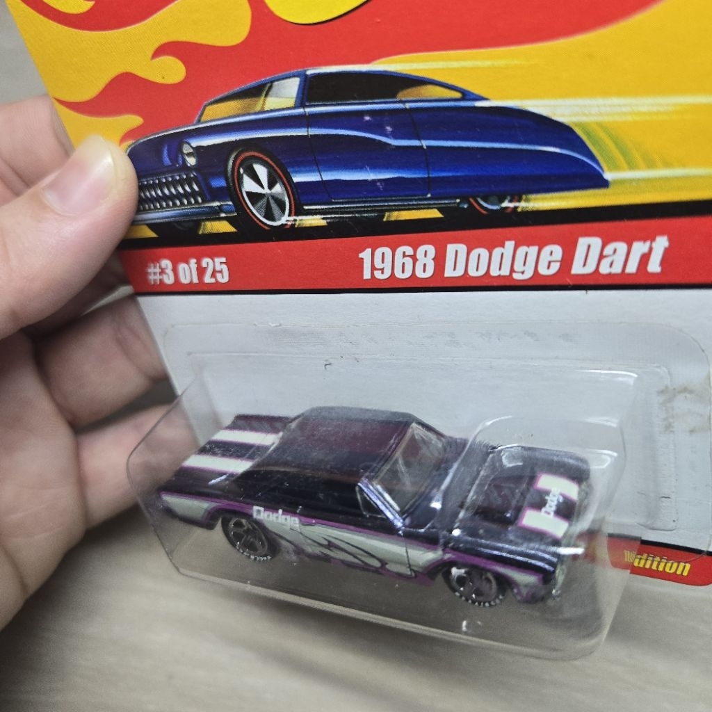 Hot Wheels Classics 1/64 1968 Dodge Dart Chrome Pink Purple