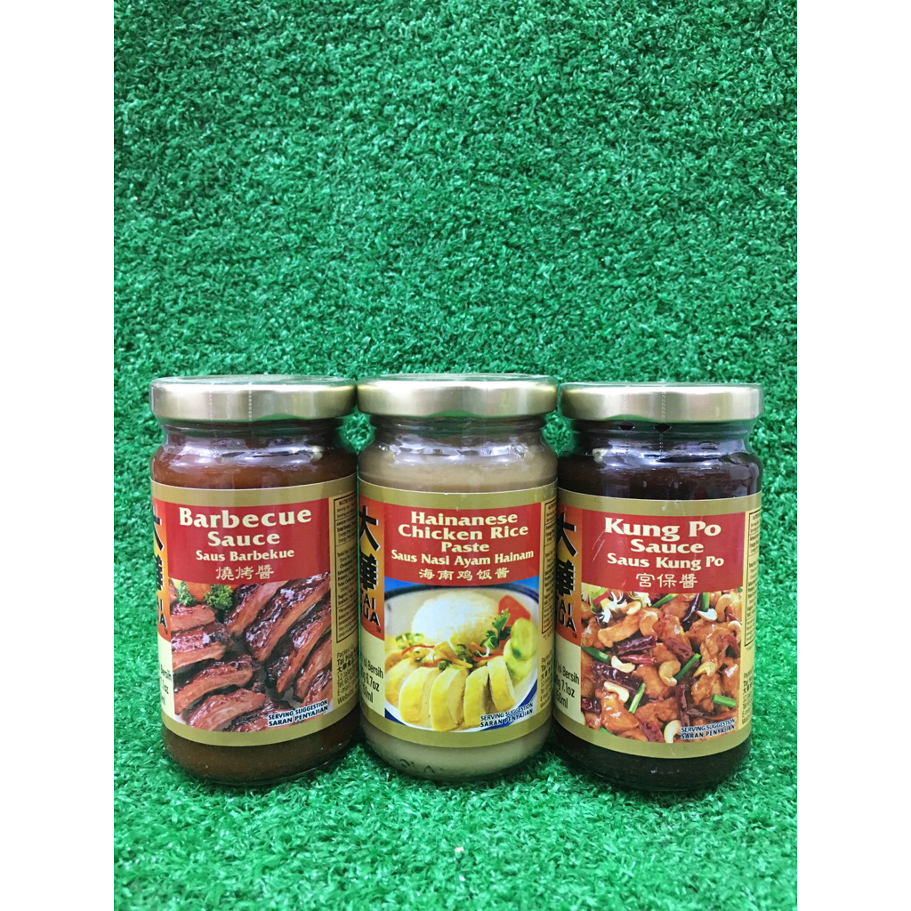 

Tai Hua Sauce Barbeque/Kung Po/Hainanese Chicken Rice 200gr Import Malaysia