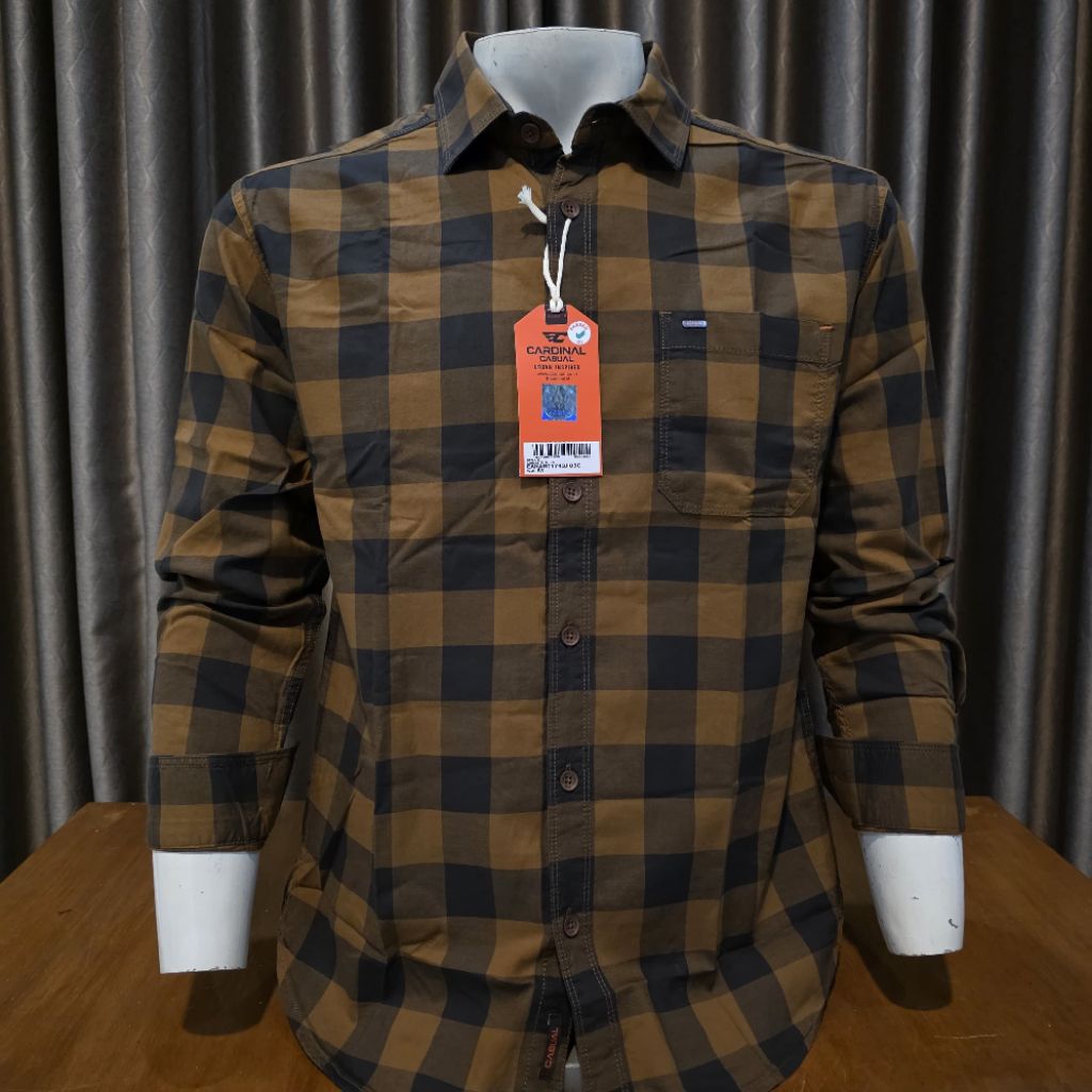 Kemeja Pria Cardinal Casual