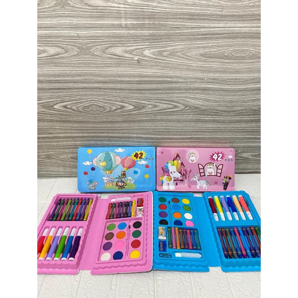 

CRAYON SET 86PCS CRAYON SET 42PCS / PENSIL WARNA WARNI