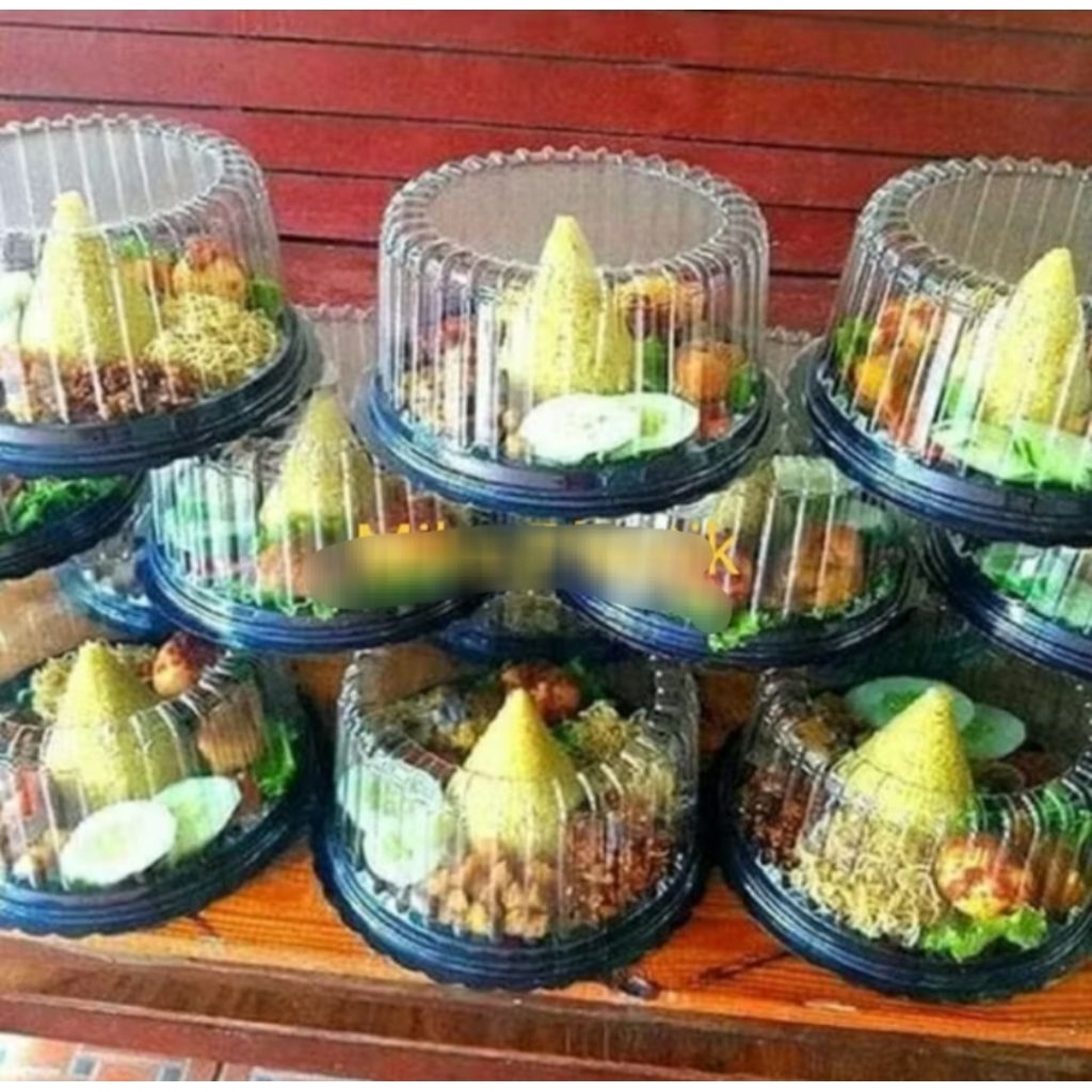 Mika CT 15 Coklat / Mika Tumpeng Mini / Mika Puding / Mika Bolu ( isi 10 set )
