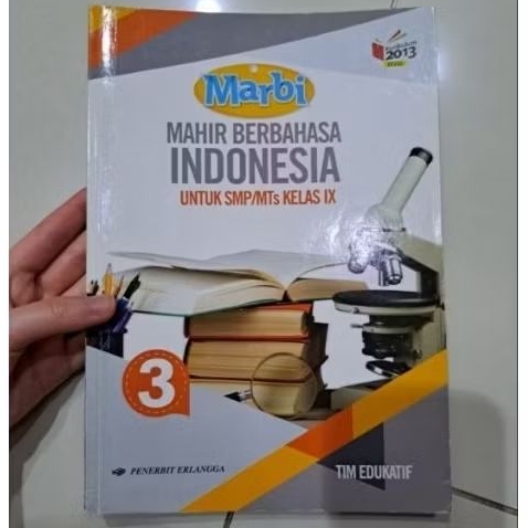 [PRELOVED] Buku Kompeten Berbahasa Indonedia Erlangga Kurikulum 2013 SMP Kelas 9