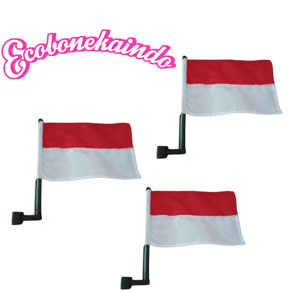 bendera tiang untuk sepion motor Ecobonekaindo