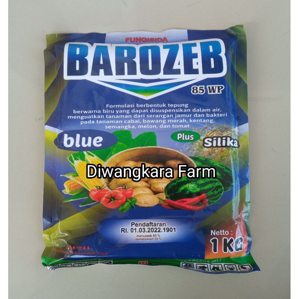 Fungisida BAROZEB 85WP 1kg fungisida sistemik