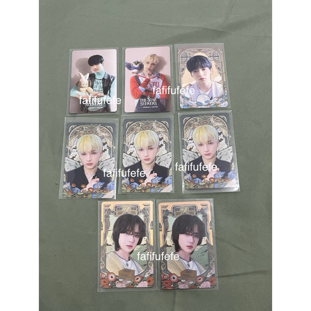 txt photocard pc star seekers sg22 beomgyu hueningkai taehyun soobin