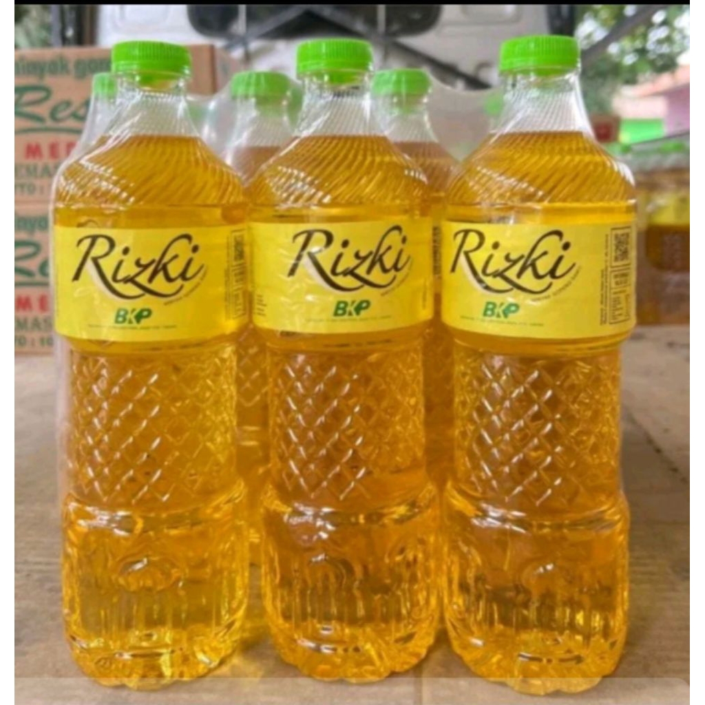 

minyak goreng Rizki 1lt (isi 12 botol)