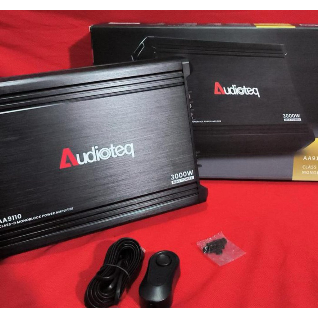 Power MONOBLOCK Audioteq AA 9110 Class D Monoblock Audioteq 3000Watt