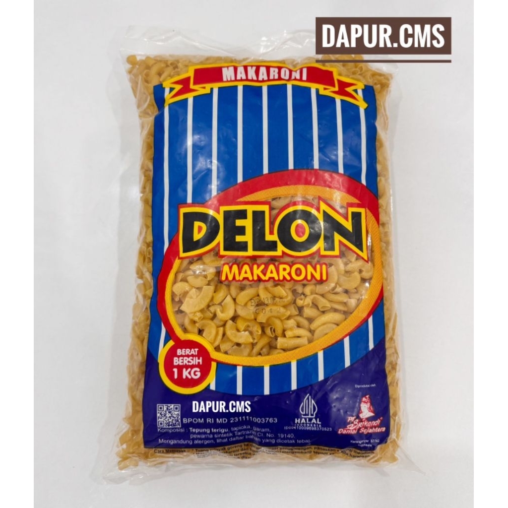 

GROSIR MAKARONI MENTAH DELON BIRU 1KG