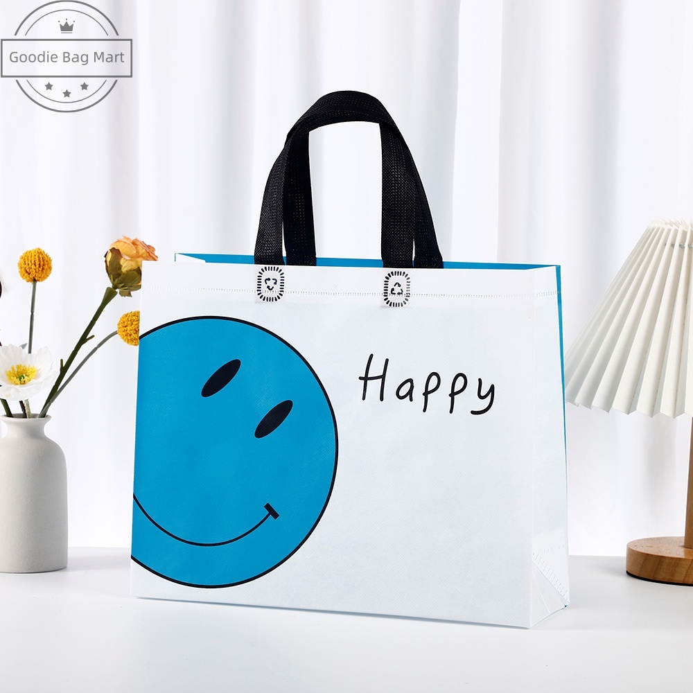 

Membentuk-A53/A52/Goodie bag-Tas Belanja tas Jinjing tas spunbond tas souvenir premium tebal dan kuat/Terlaris lipat jumbo/ waterproof/shopping bag Tas Belanja Murah Karakter Kartun
