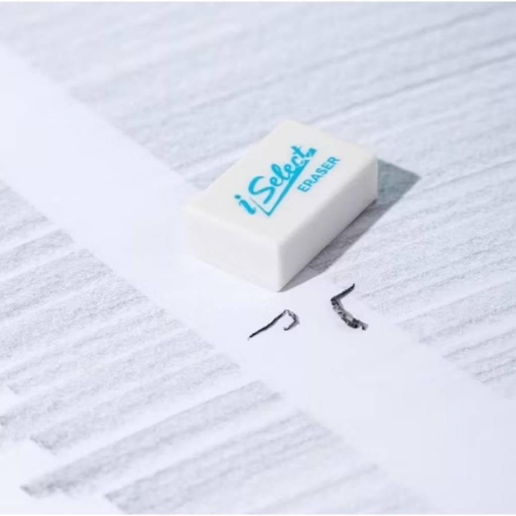

Deli l-Select Eraser / Penghapus Pensil Putih Bebas Debu Tidak Beracun EH325