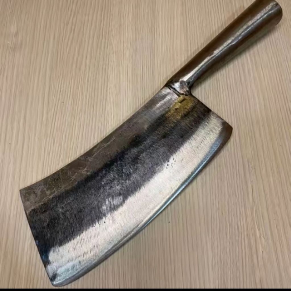 Pisau Cacah Tulang Daging bahan per baja berkualitas -Pisau daging  super murah-pisau daging baja pe