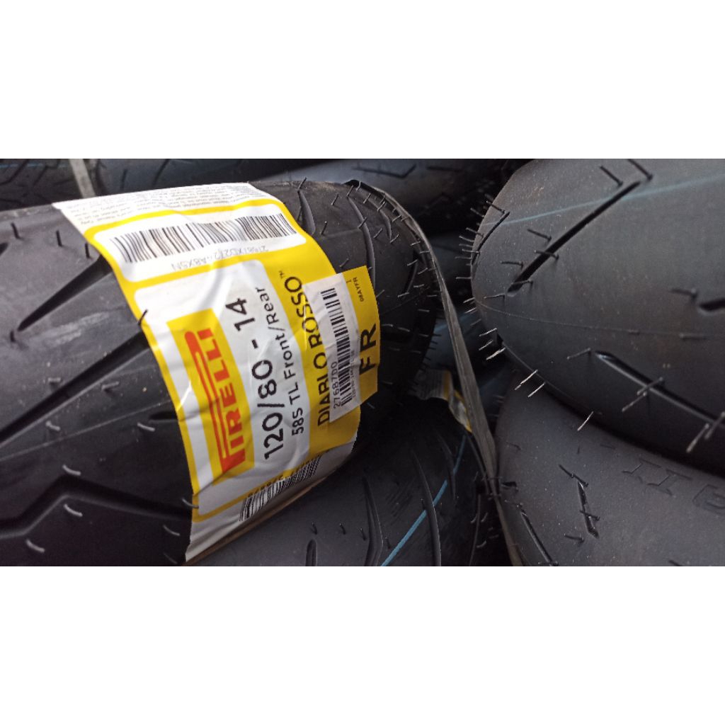 Ban PIRELLI DIABLO ROSSO SCOOTER 120/80-14