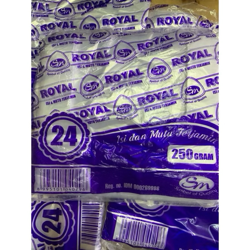 Kantong Plastik Kresek Royal Bening isi 250 gram