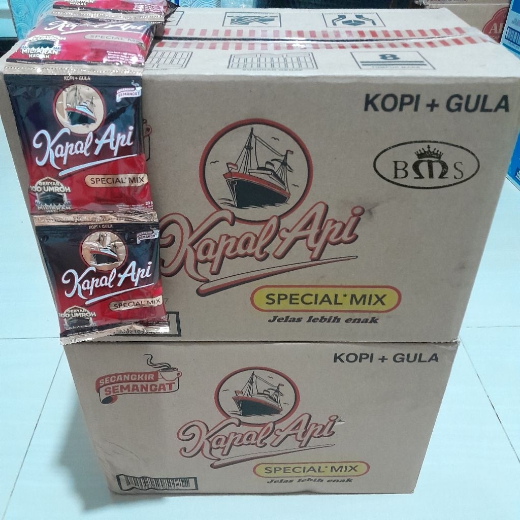 

Kapal Api Special Mix (1 Dos = 12 renteng) / 120 sachet