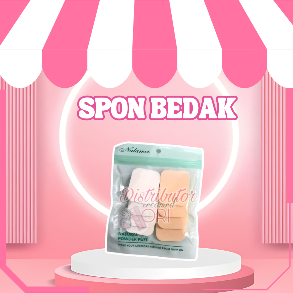 Power Puff SPON BEDAK isi 8 spons sponge