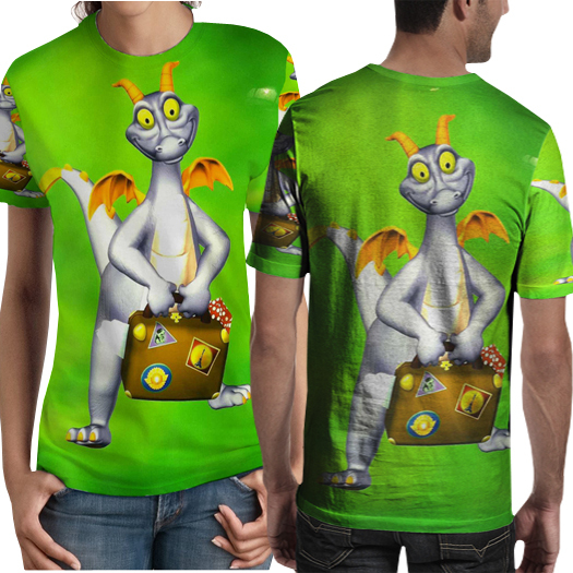Kaos Dragons Anime Tshirt Fullprint Unisex Casual Bahan Polyester Jersey [PO 3 HARI]