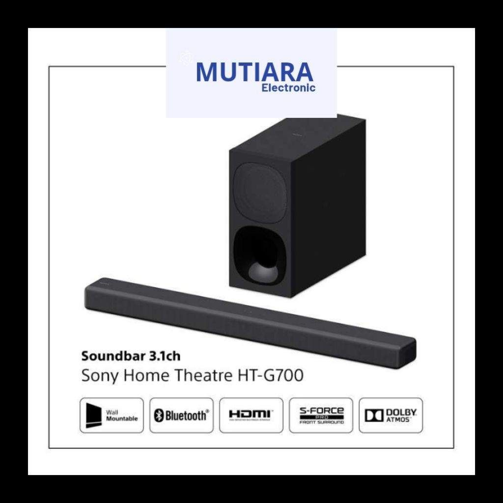 SONY SOUNDBAR HTG700 / HT-G700 / G700 DOLBY ATMOS