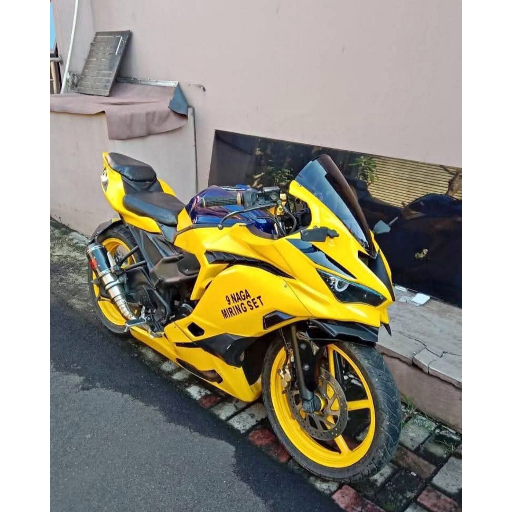 body fullset model zx25r pnp ke YAMAHA BYSON KARBU