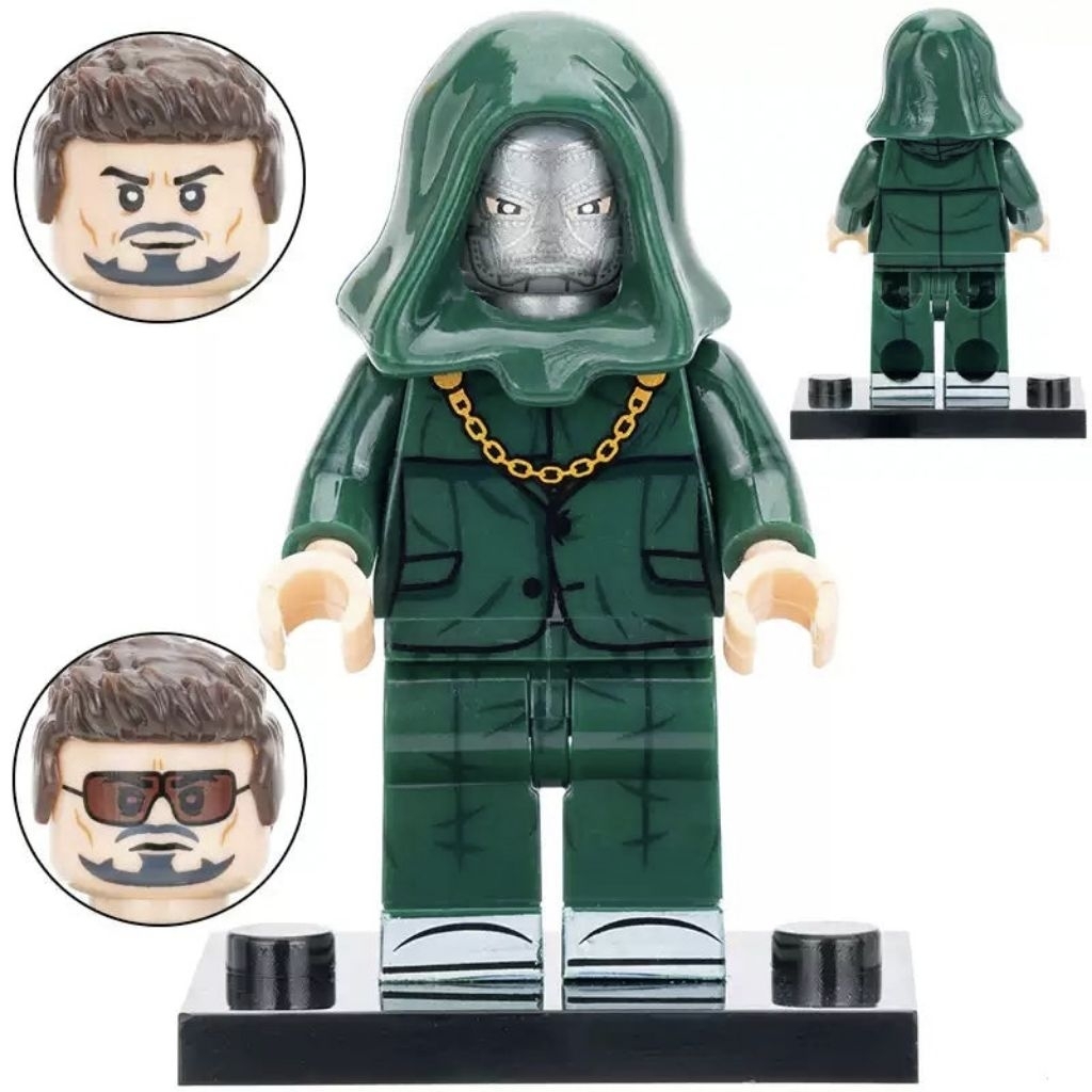 figure doctor Doom tony stark figure infamous ironman figure fantastic four the first steps figure a