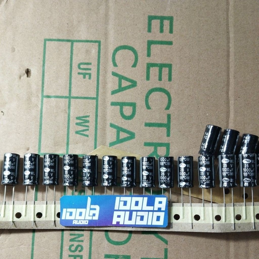 ELCO 1000uF / 25 Volt Roll merek samwha