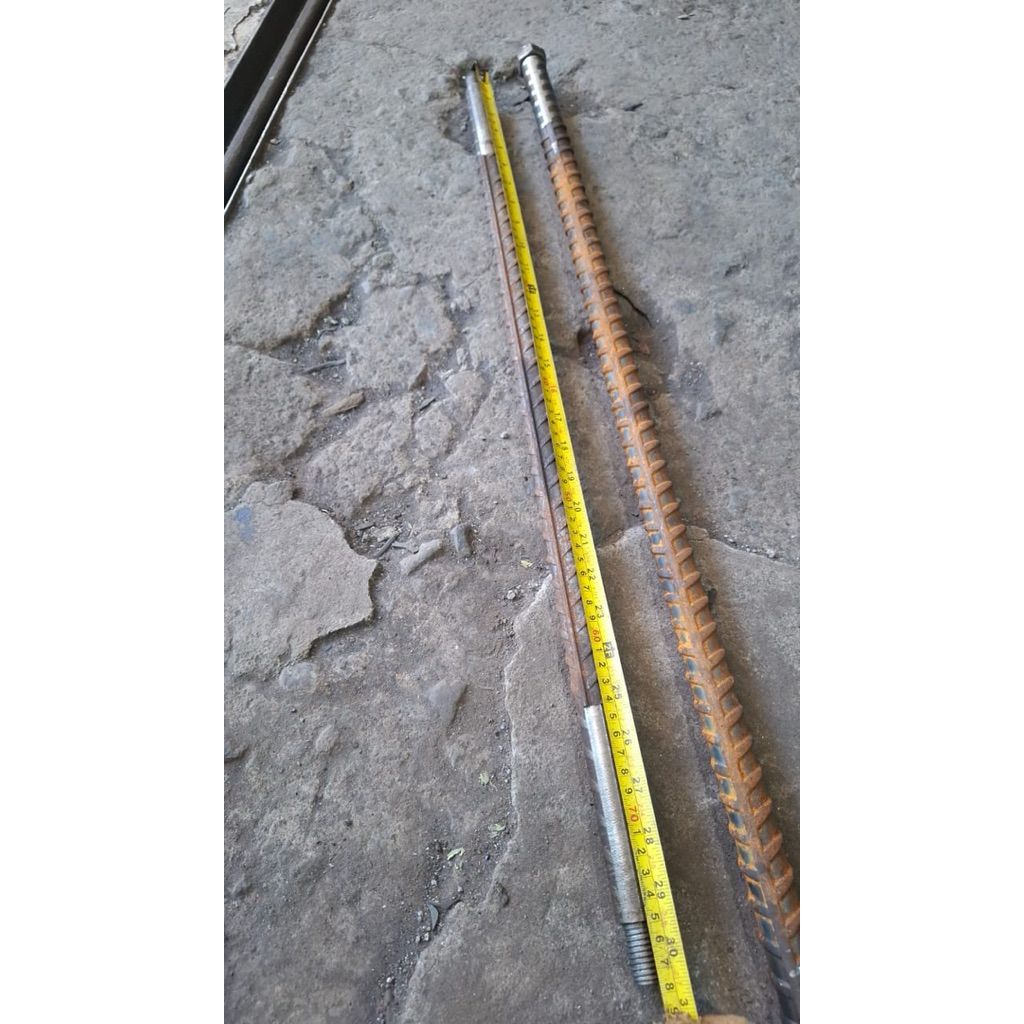 As roda gerobak ukuran 50 dan 70 cm