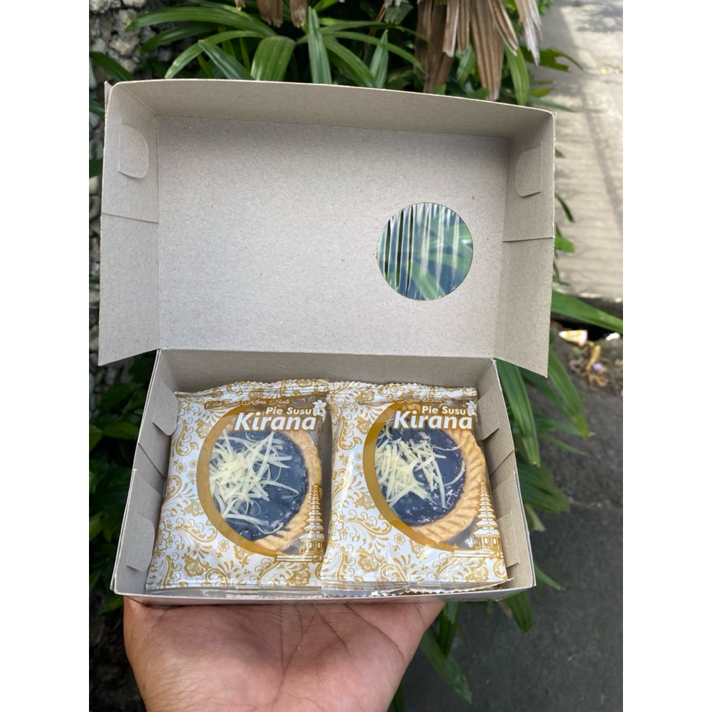 

PIE SUSU KIRANA RASA COKLAT KEJU PREMIUM Isi 6pcs!!