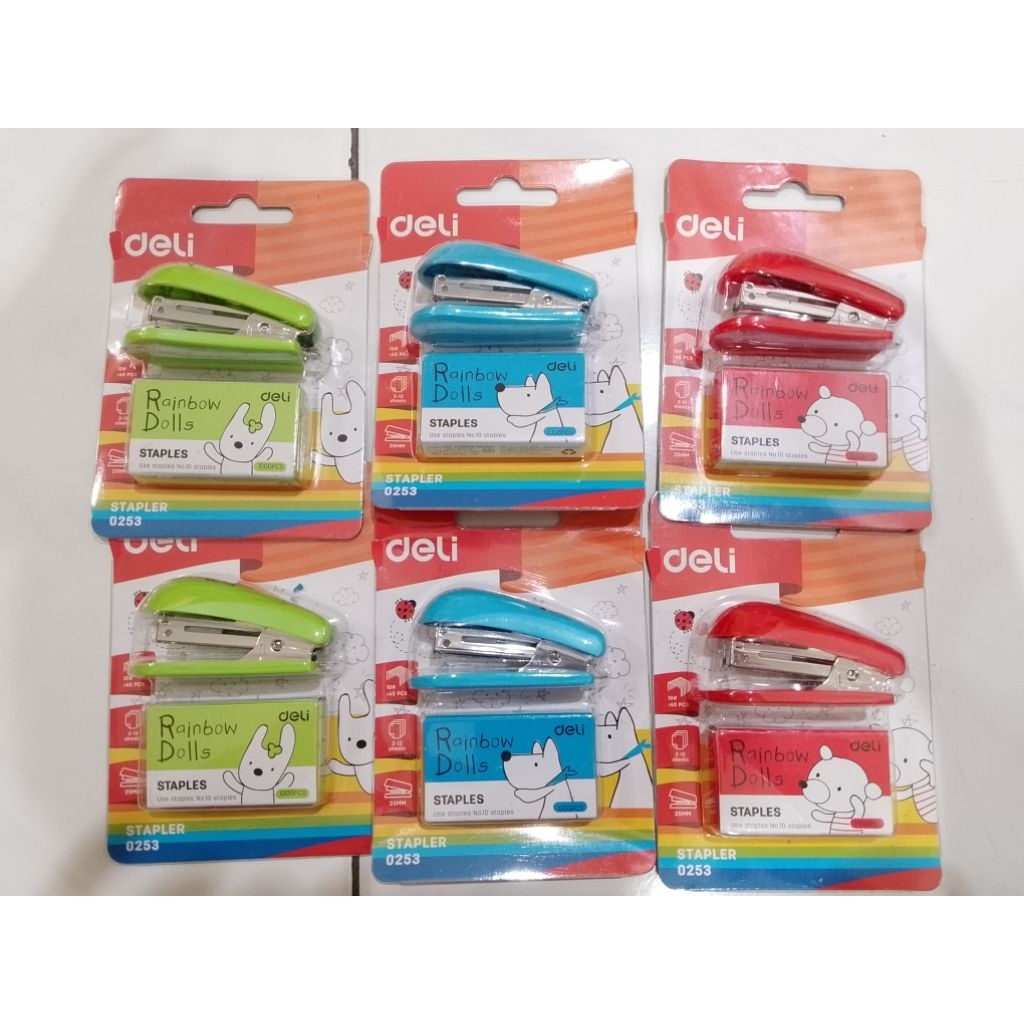 

Mini stapler penjepit kertas hektar Deli