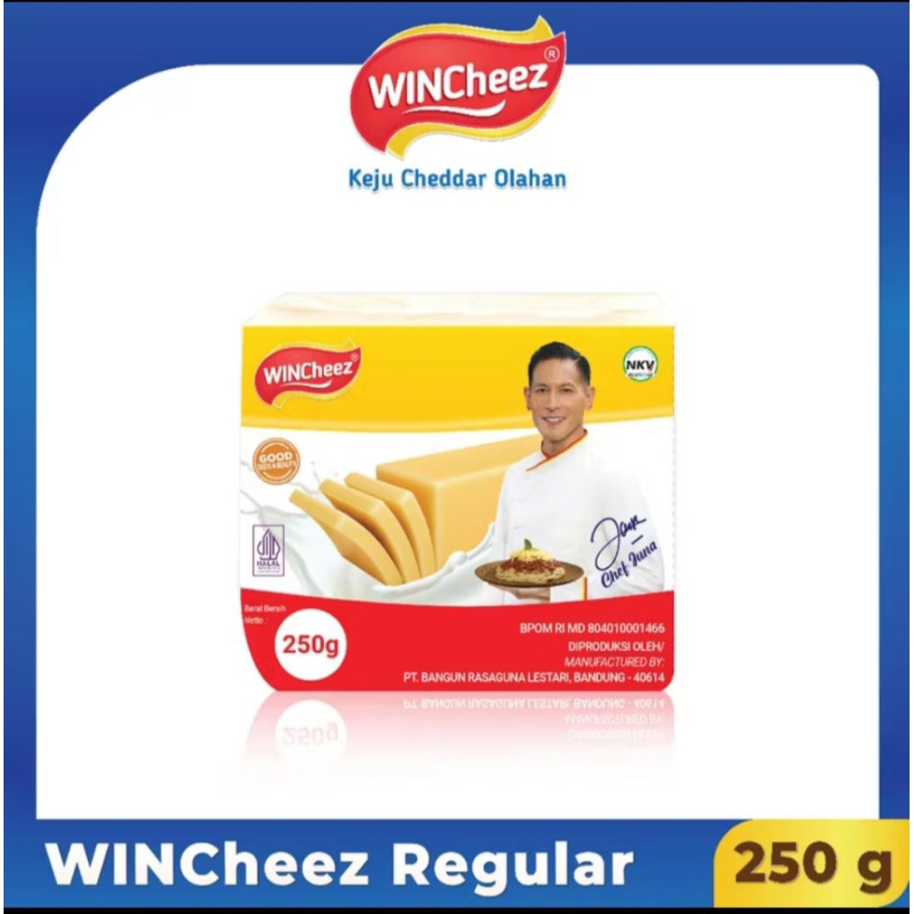 

WHINCheez keju regular 250gram