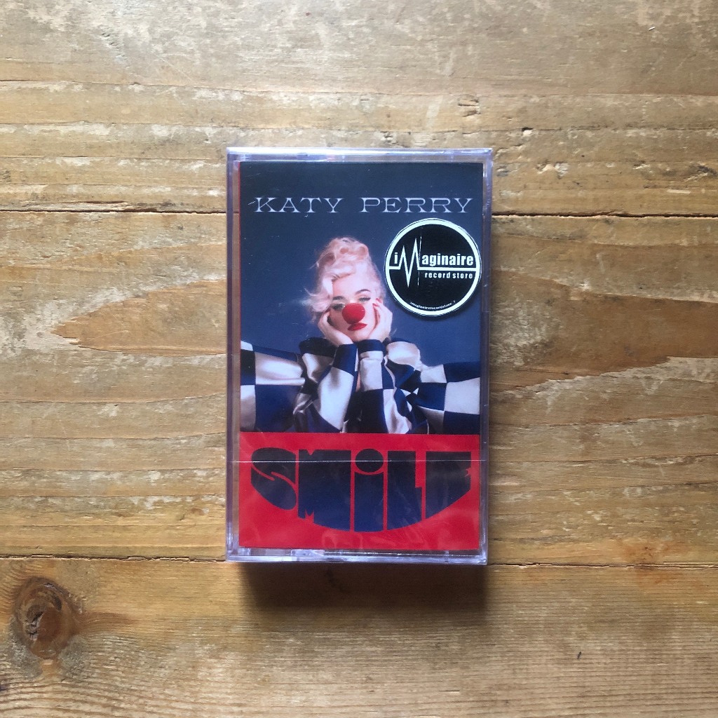Kaset Pita Impor Katy Perry - Smile -Blue Coloured- Import Cassette Original