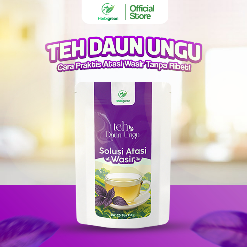 

Herbigreen teh daun ungu, teh herbal ambeyen, teh herbal wasir, teh pelancar BAB, obat wasir alami, obat ambeyen herbal, teh herbal melancarkan BAB, wasir bengkak, ambeien luar, ambeien dalam, sembelit, teh anti wasir pelancar pencernaan herbal BAB lancar