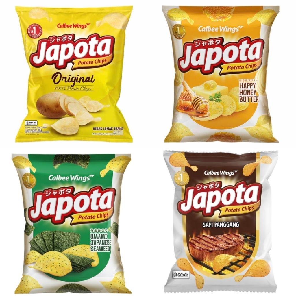 

Japota Keripik Kentang Snack 68g
