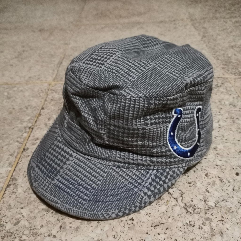 Topi NFL Indianapolis Colts - Grey Houndstooth Glen Plaid Cadet Cap