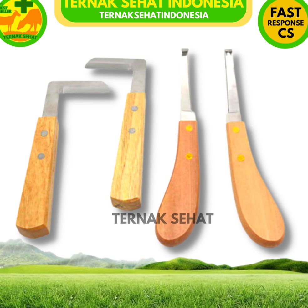 KODE P42N PISAU POTONG KUKU SAPI KOMPLIT  ALAT POTONG KUKU SAPI  Rennet Hoof Trimmer