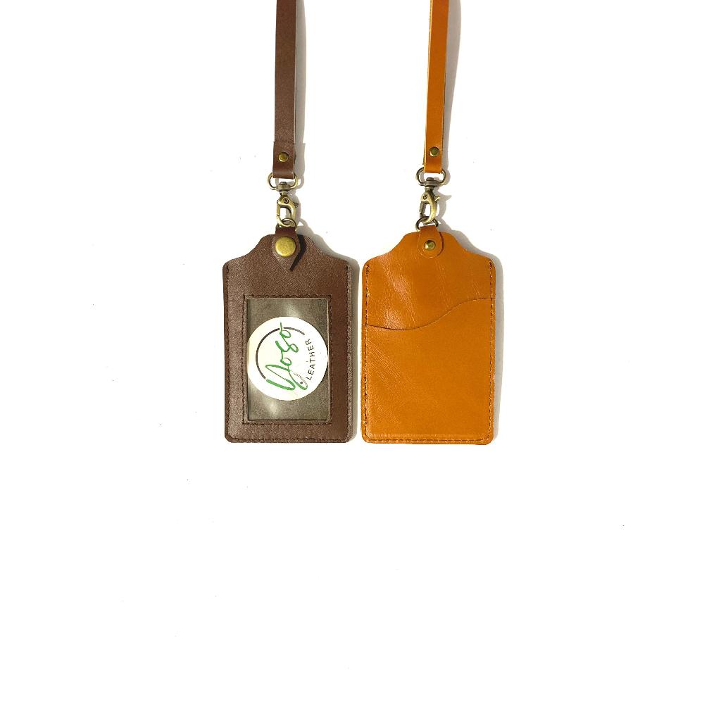 

Name Tag Kulit Sapi Asli ID Card-YOSO LEATHER
