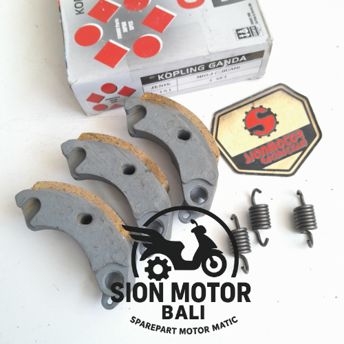 Kampas Kopling Otomatis Ganda / Clutch Weight Shoe Yamaha Mio J / Soul GT 115 / Fino 115 / X Ride 11