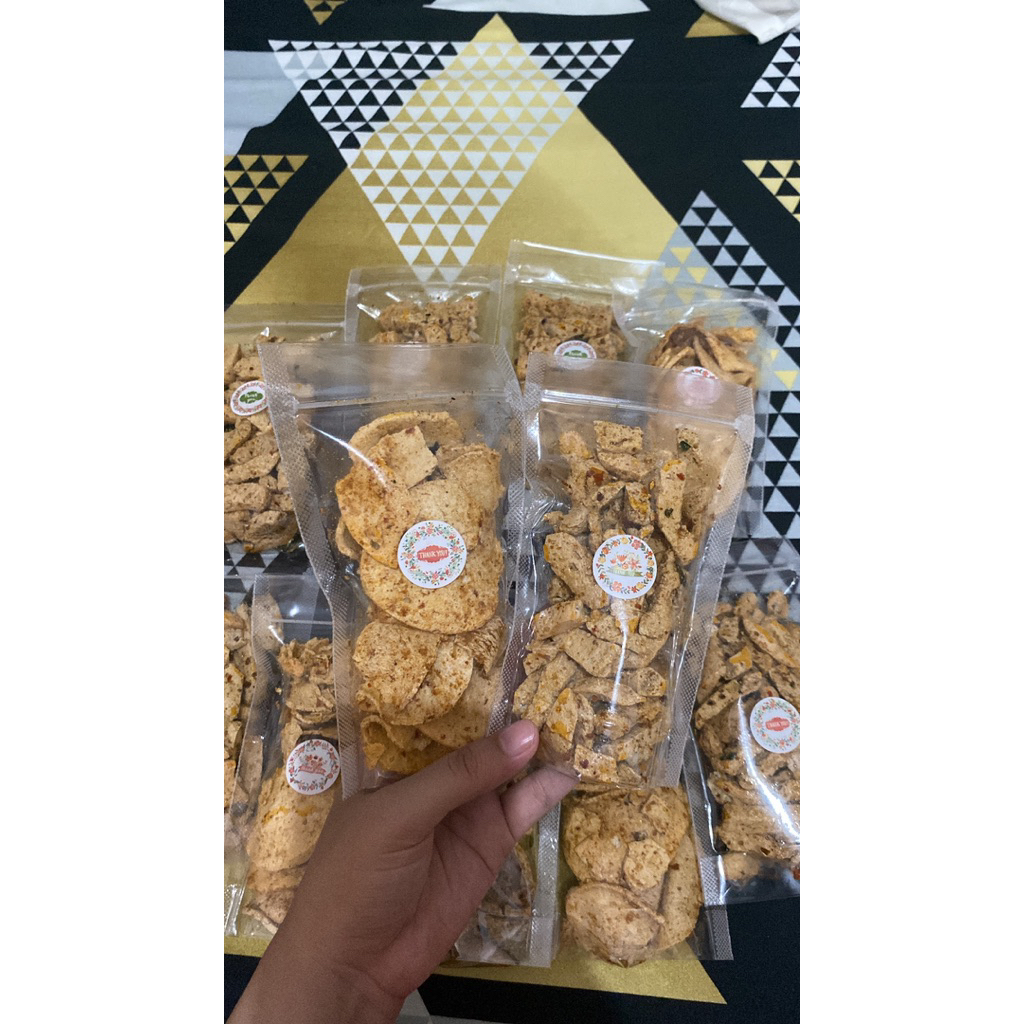 

basreng pedas daun jeruk