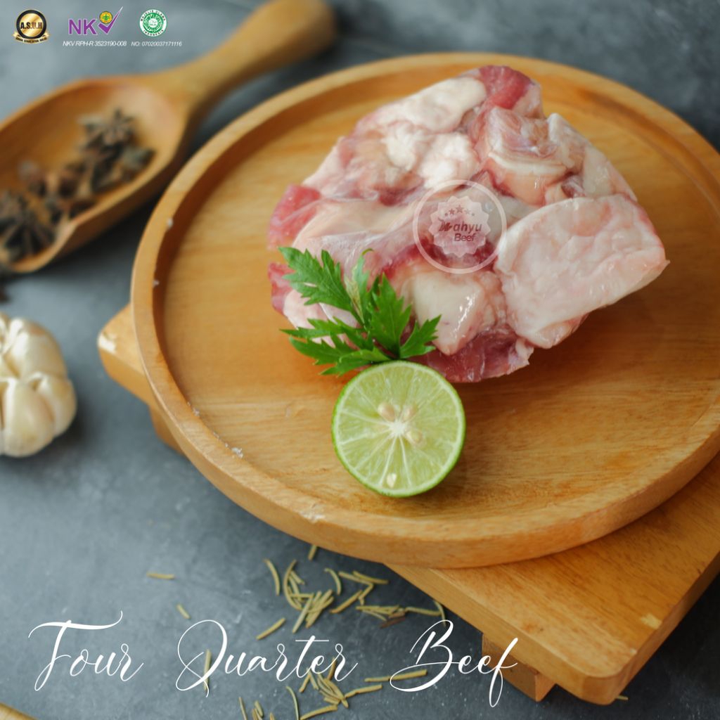 

TETELAN FQ 65 WAHYU BEEF DAGING SAPI ORGANIK - 500GR