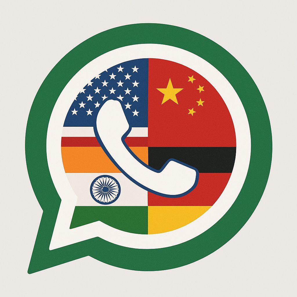 WhatsApp, dengan Nomor Luar Negeri, Tanpa Fisik FAST RESPON