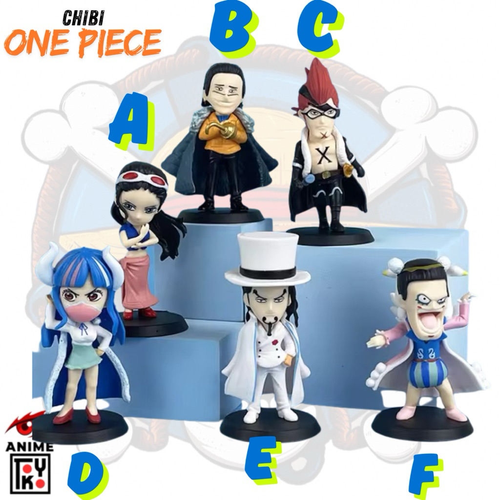 action figure one piece chibi