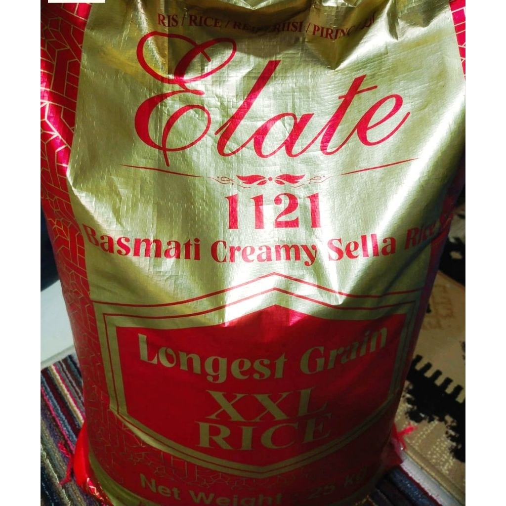 

Beras Basmati Creamy Sella Rice 'Elate 1121'