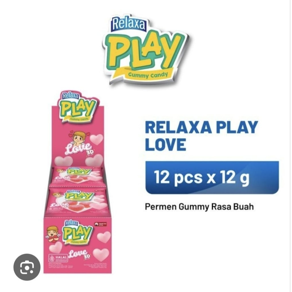 

TERMURAH RELAXA PLAY LOVE & CARS 1pak isi 12kemasan