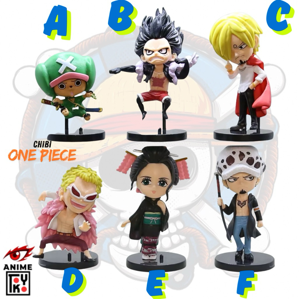 action figure one piece chibi