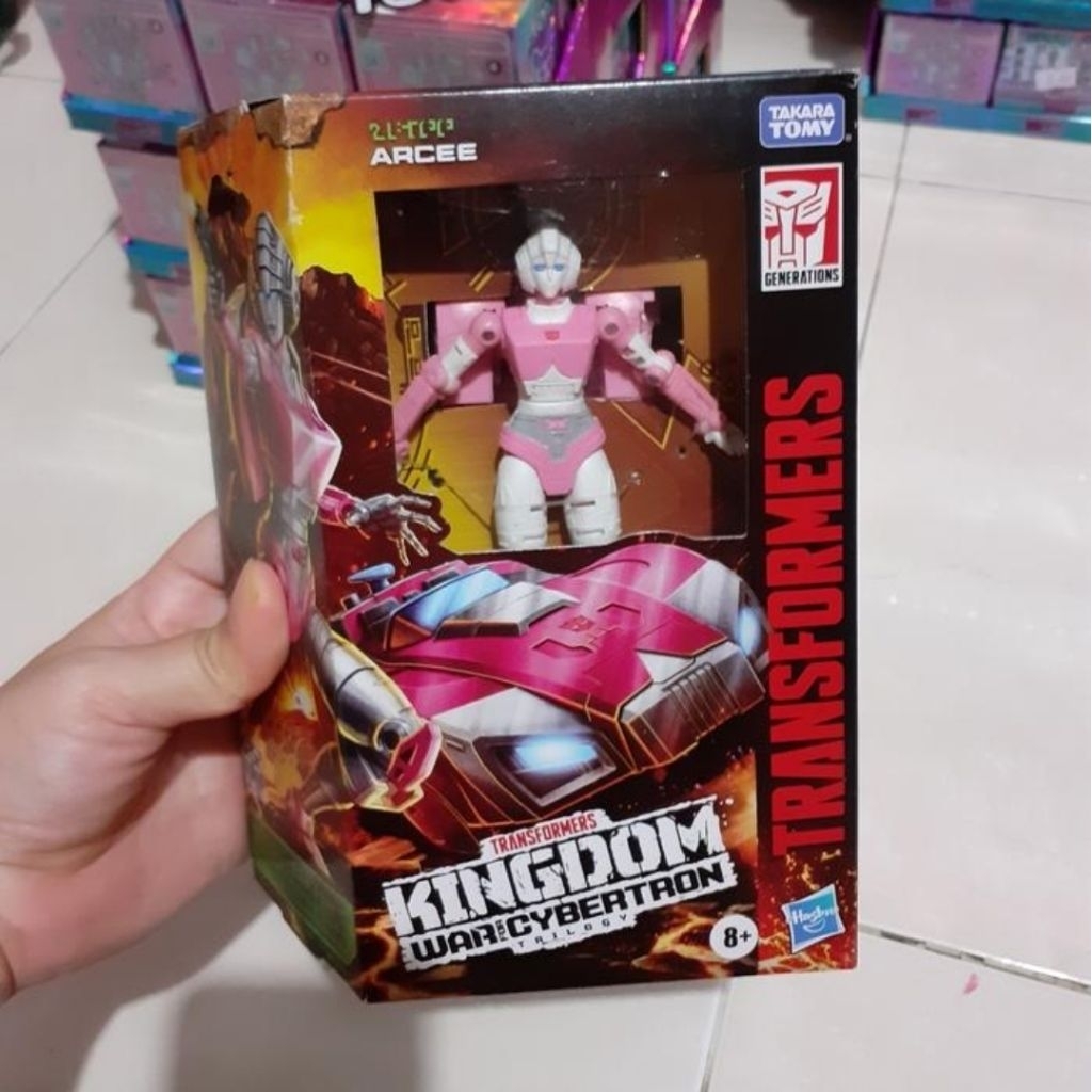 figure transformers arcee original hasbro