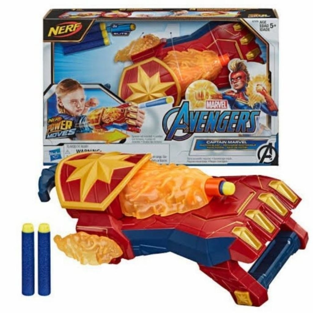 nerf captain marvel avengers original