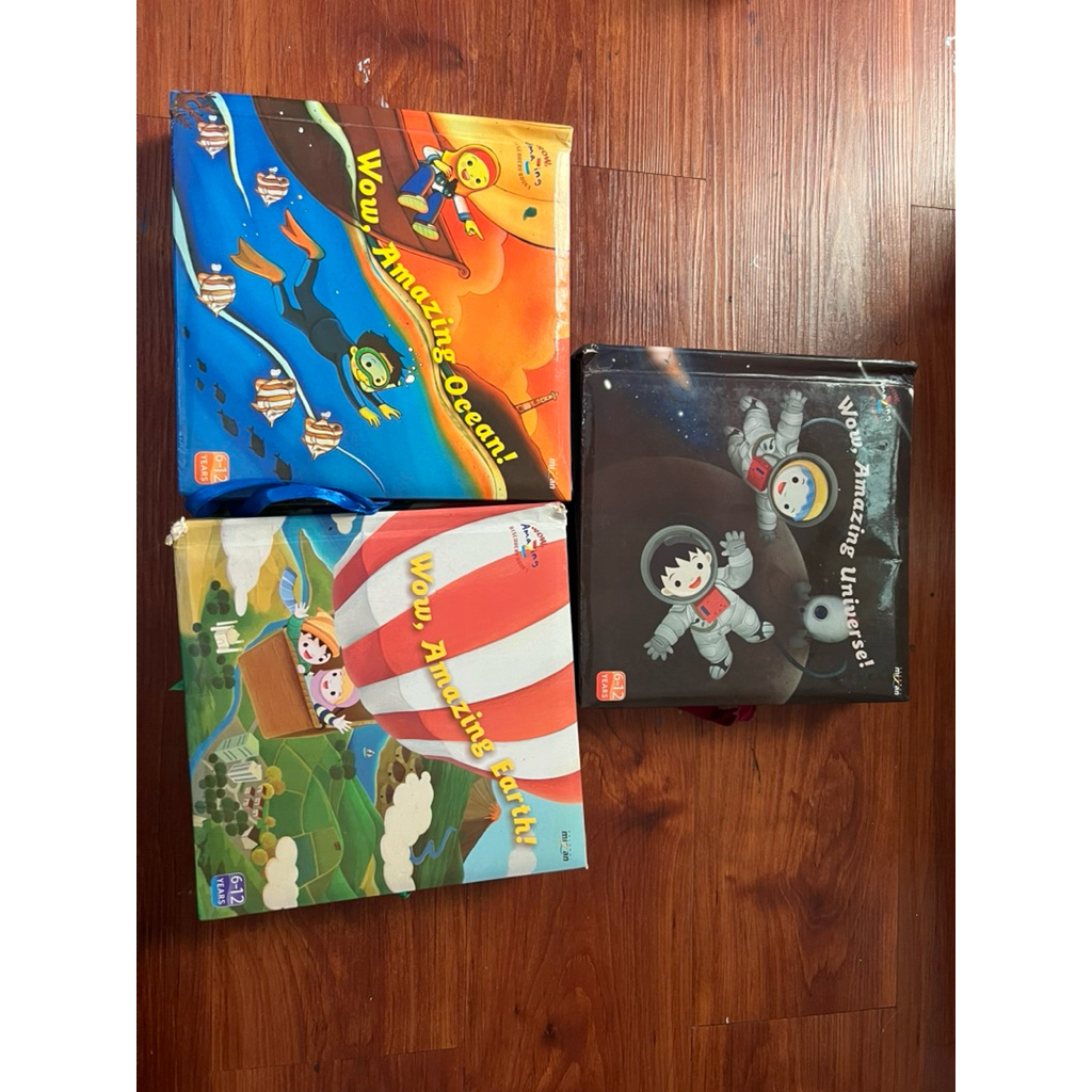 Set Buku Wow Amazing Board Book Anak