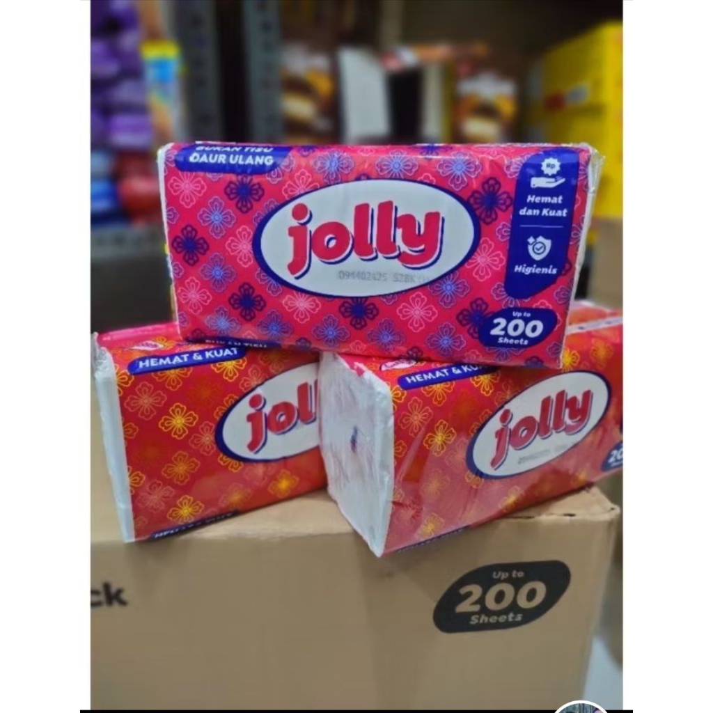 TISSUE JOLLY 200 SHEET
