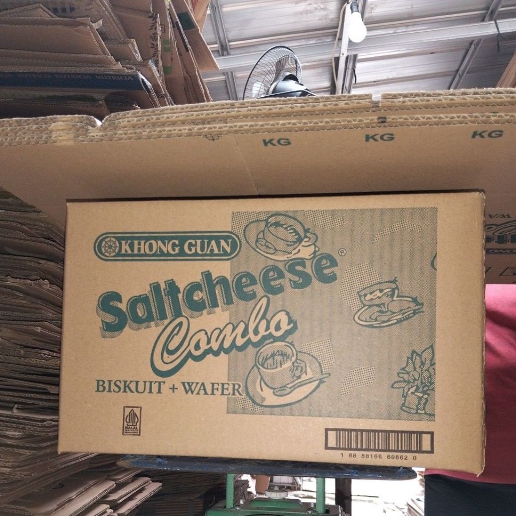 Kardus bekas Saltcheese1ply-34x24x21