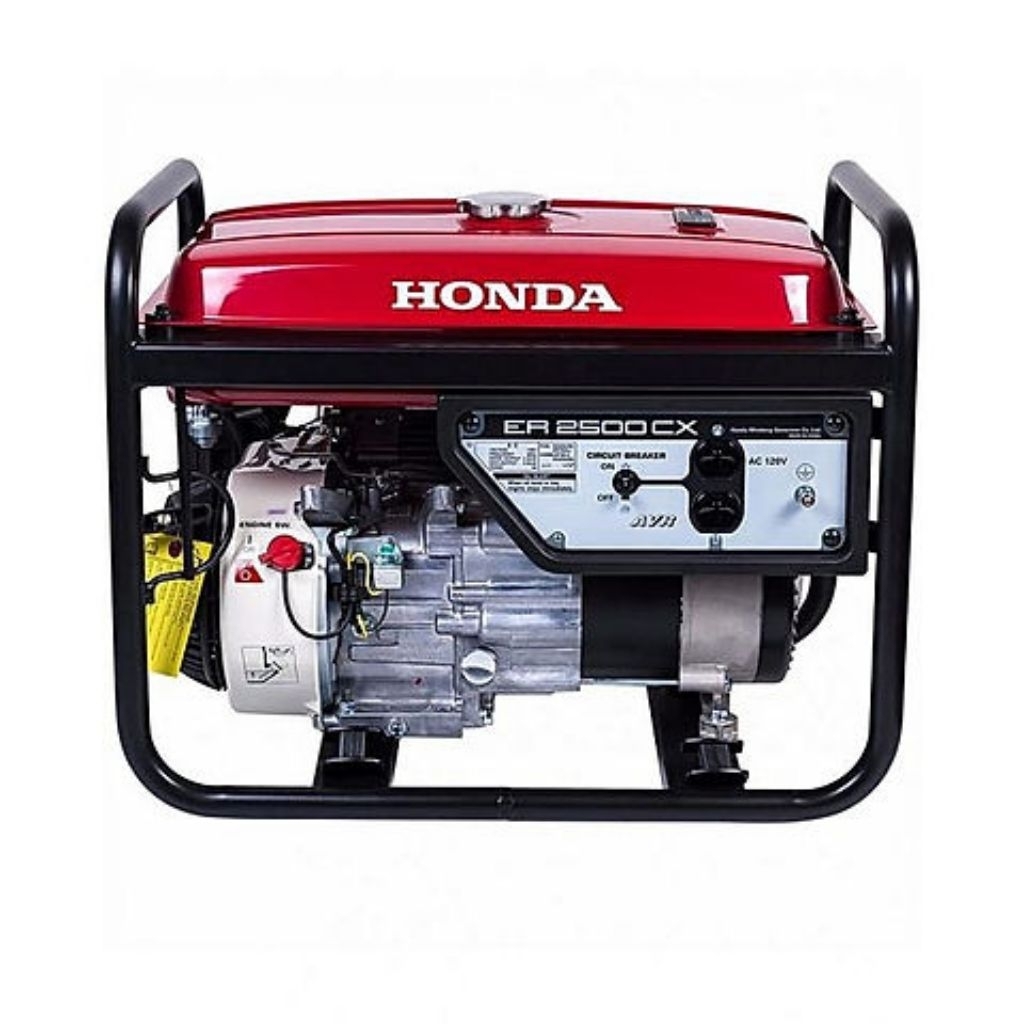 Honda ER2500CX - Petrol and Gas Generator - 2.2 KVA - Red
